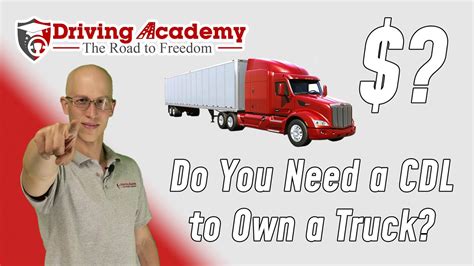 do truckers need a cdl